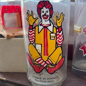 Ronald McDonald Collector Series Glass